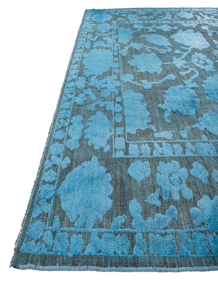 Detail image of 9' x 12' 1 Hand Knotted Oushak Wool Rug