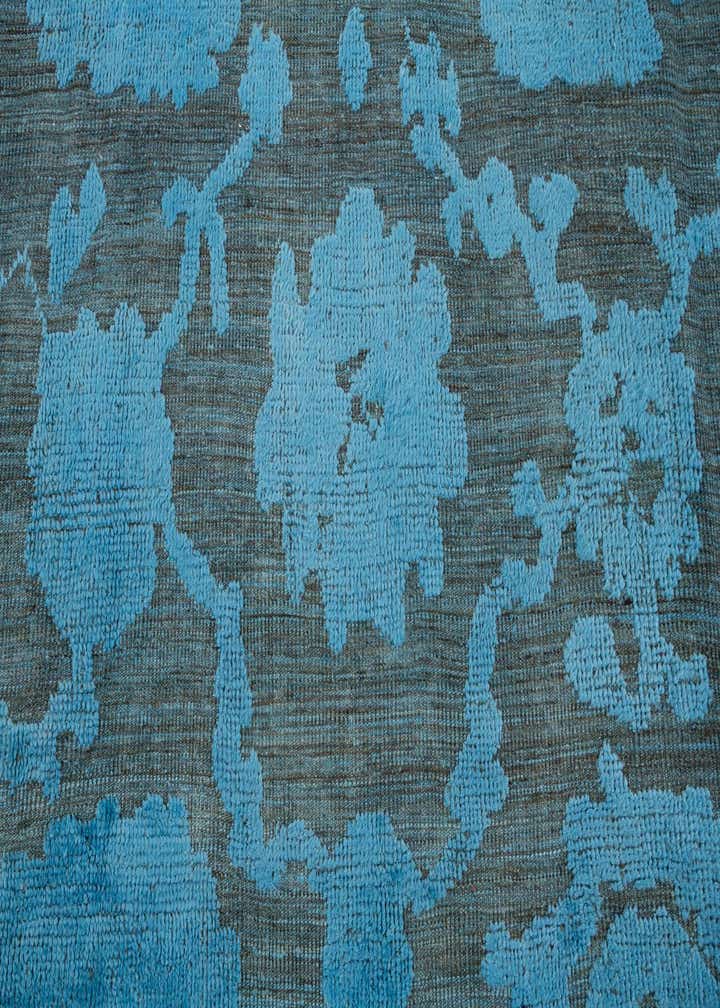 9' x 12' 1 Hand Knotted Oushak Wool Rug