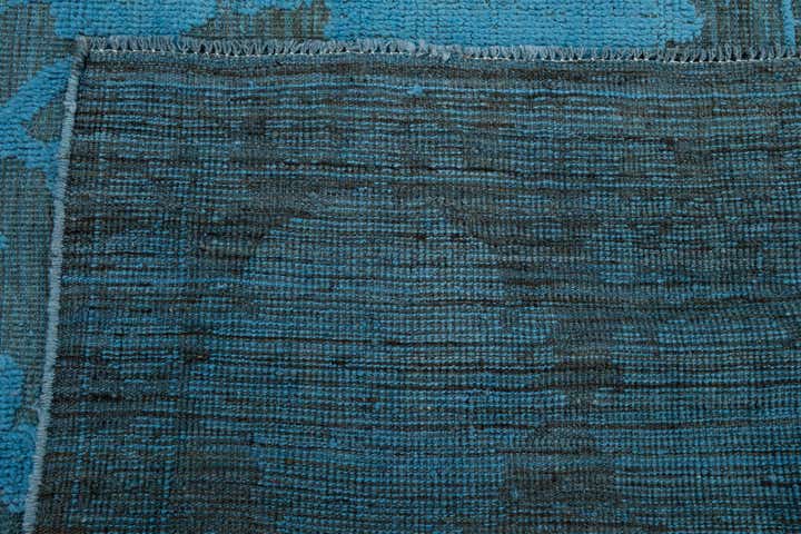 9' x 12' 1 Hand Knotted Oushak Wool Rug