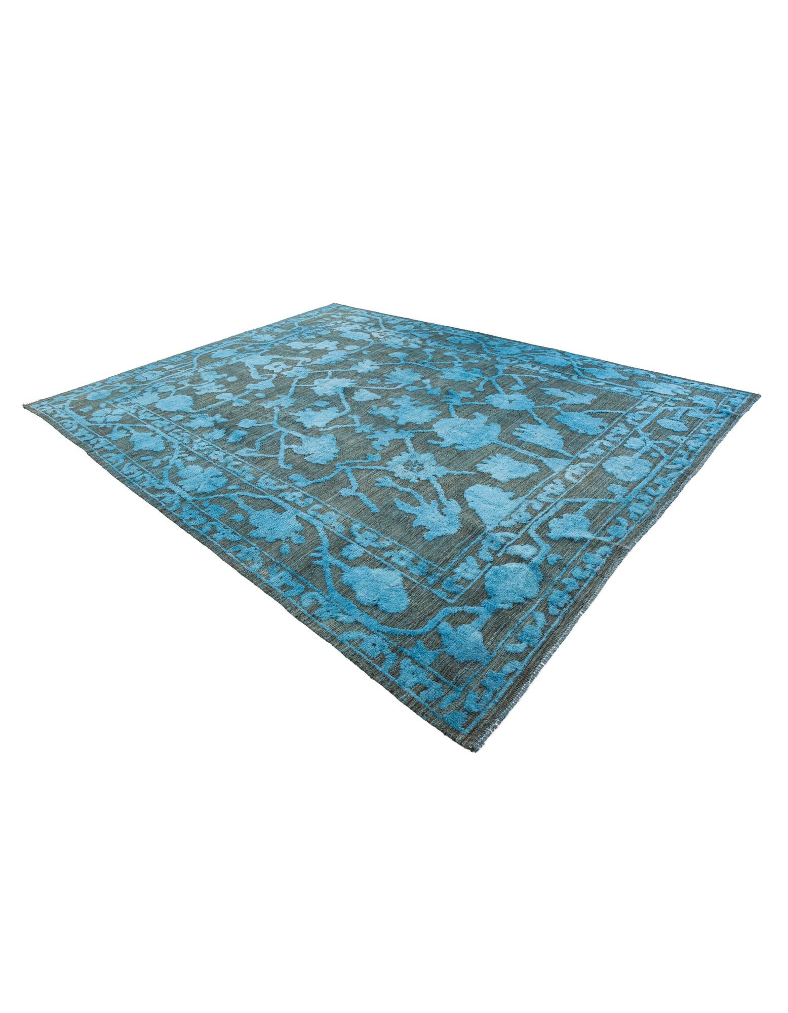 9' 4 x 12' Hand Knotted Oushak Wool Rug