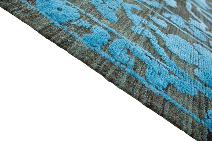 9' 6 x 12' Hand Knotted Oushak Wool Rug