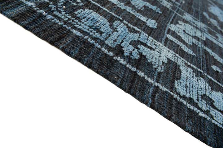 9' 2 x 12' 10 Hand Knotted Oushak Wool Rug
