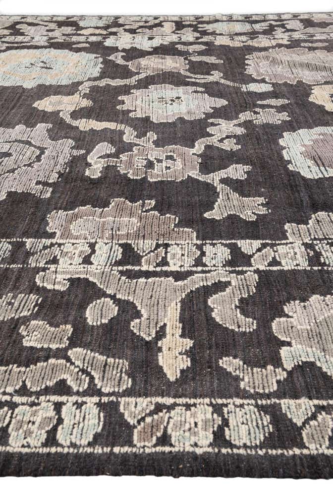 10' 1 x 14' 6 Hand Knotted Oushak Wool Rug
