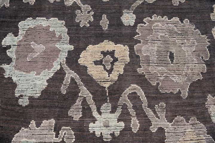 10' 1 x 14' 6 Hand Knotted Oushak Wool Rug
