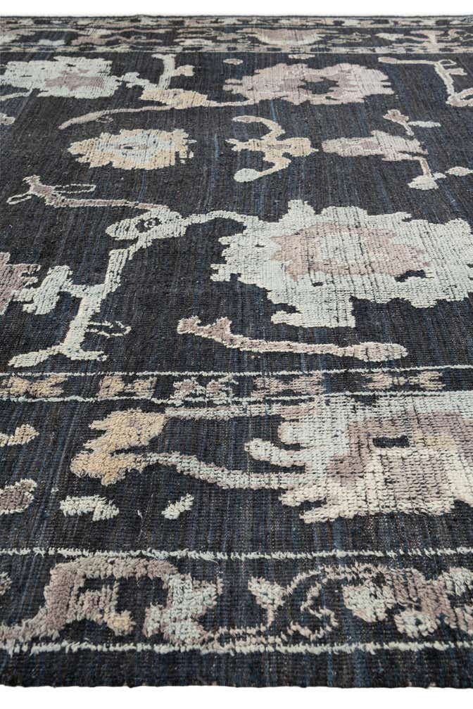 10' 1 x 14' Hand Knotted Oushak Wool Rug