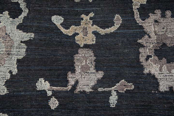 10' 1 x 14' Hand Knotted Oushak Wool Rug