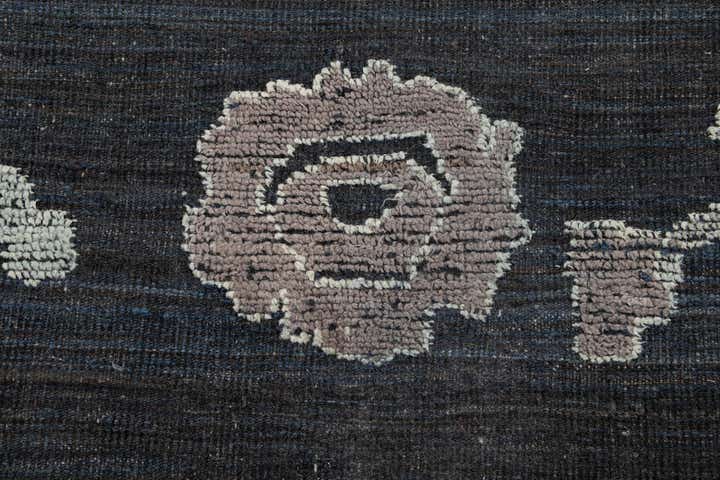 10' 1 x 14' Hand Knotted Oushak Wool Rug
