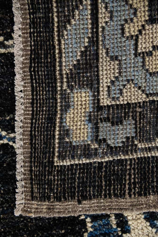 13' x 14' 8 Hand Knotted Oushak Wool Rug