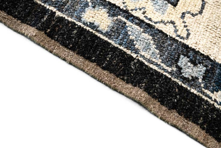 Detail image of 13' x 14' 8 Hand Knotted Oushak Wool Rug