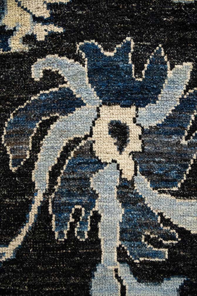 13' x 14' 8 Hand Knotted Oushak Wool Rug