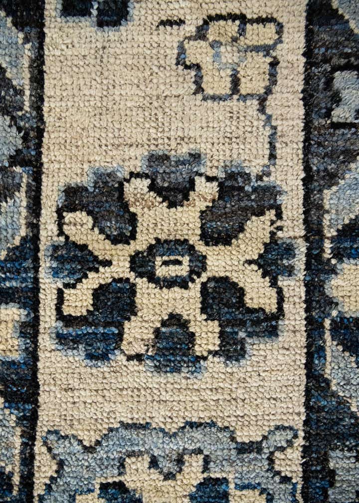 13' x 14' 8 Hand Knotted Oushak Wool Rug