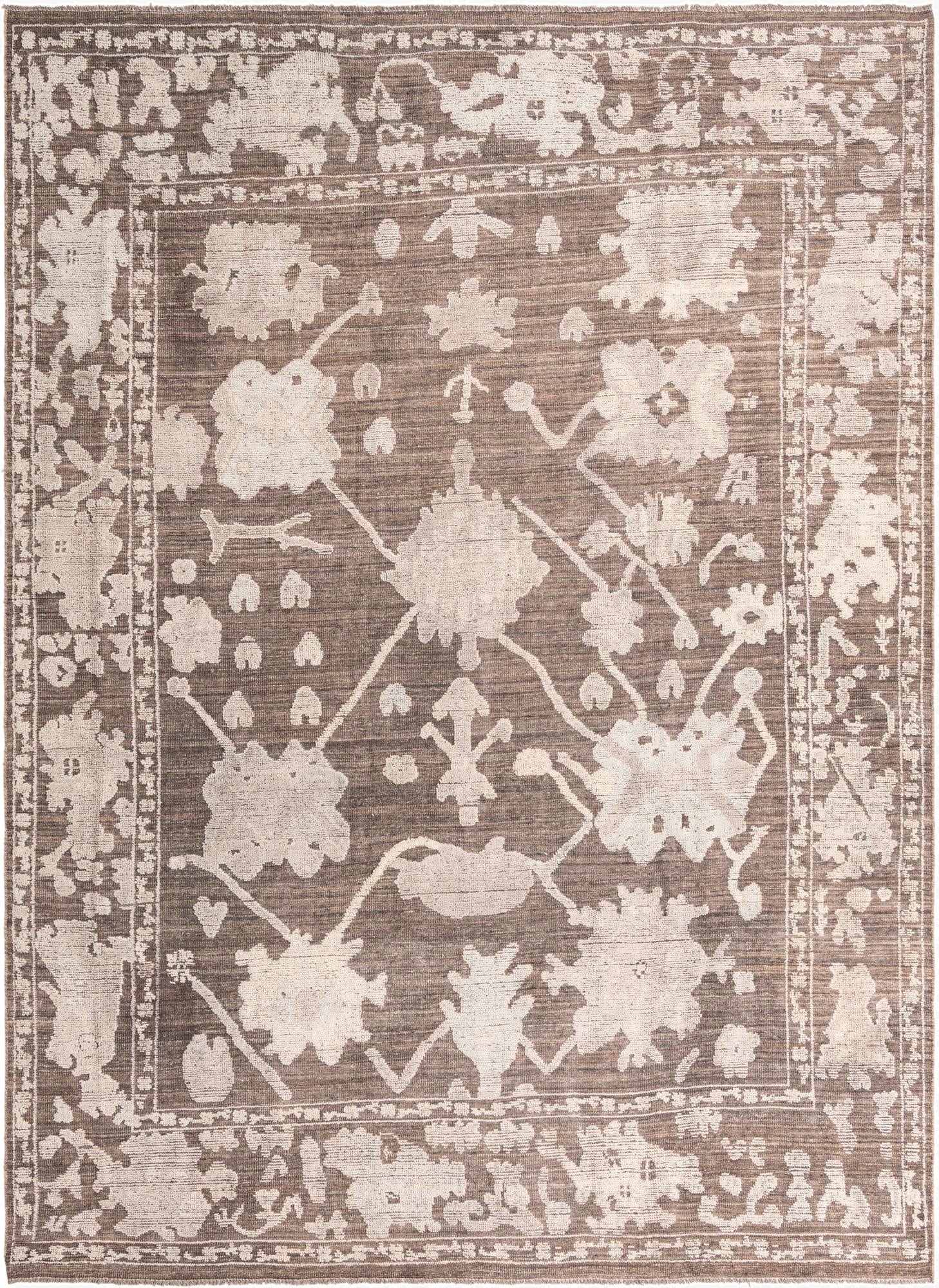 10' 2 x 14'  Hand Knotted Oushak Wool Rug