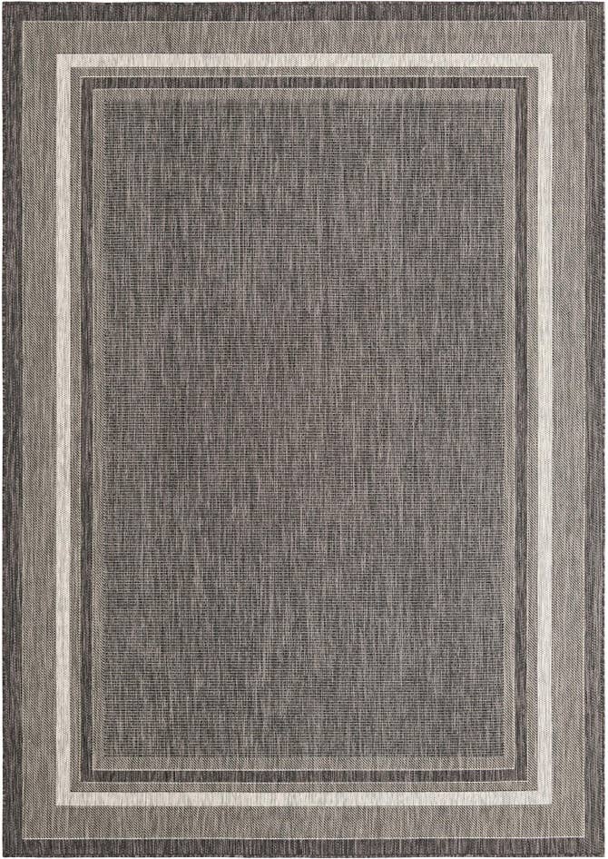 Detail image of 7' x 10' Easy-Clean Border Indoor / Outdoor Rug