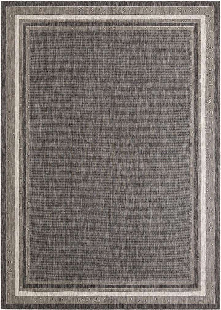 10' x 14' Easy-Clean Border Indoor / Outdoor Rug