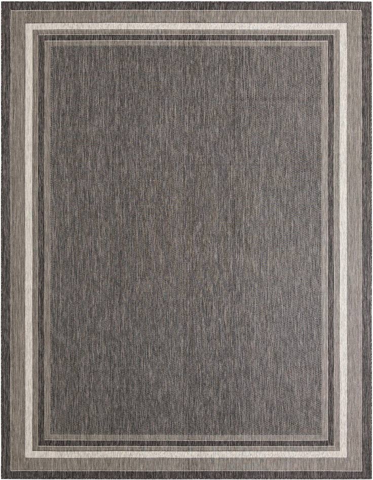 Detail image of 10' x 14' Easy-Clean Border Indoor / Outdoor Rug
