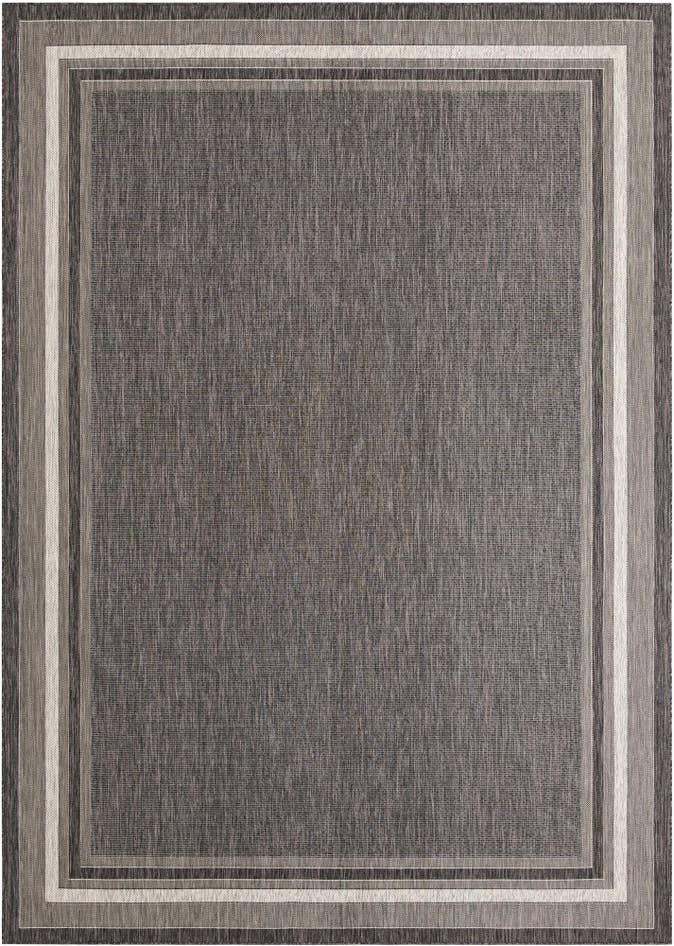 Detail image of 10' x 14' Easy-Clean Border Indoor / Outdoor Rug