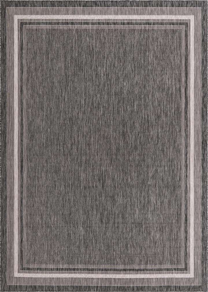 10' x 13' Easy-Clean Border Indoor / Outdoor Rug