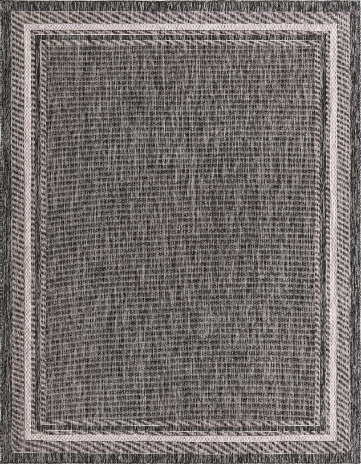10' x 13' Easy-Clean Border Indoor / Outdoor Rug