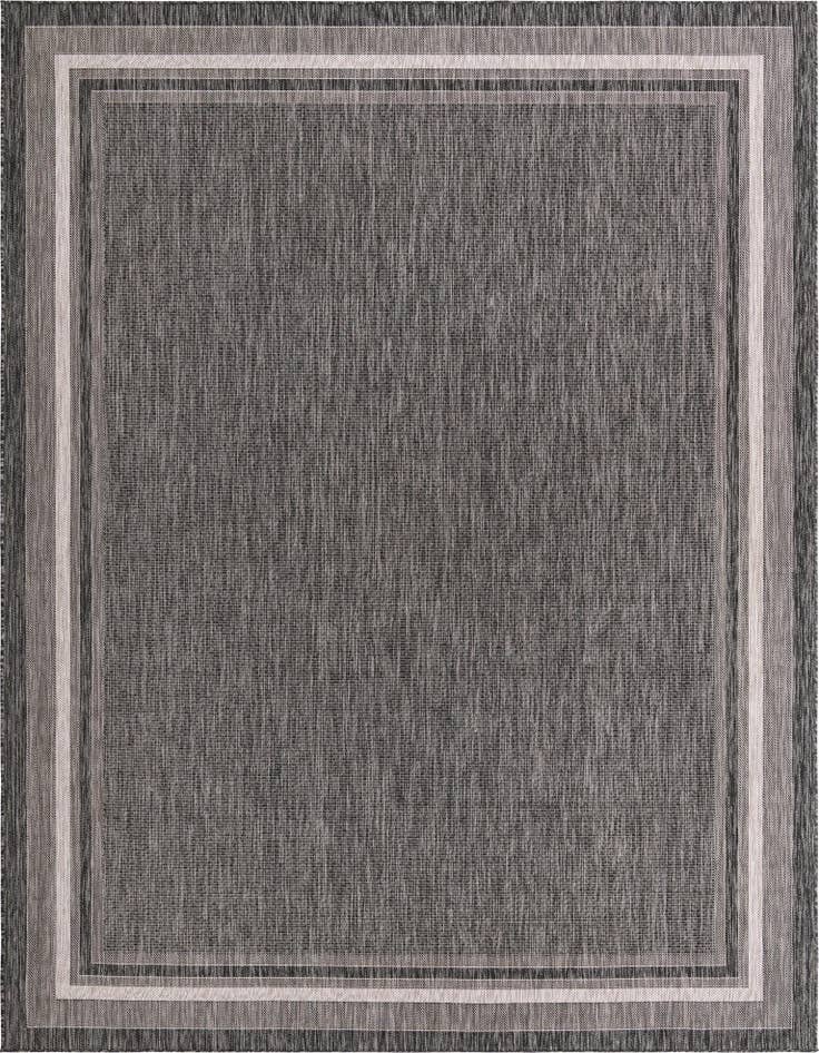 Detail image of 10' x 13' Easy-Clean Border Indoor / Outdoor Rug