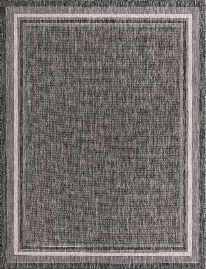 10' x 13' Easy-Clean Border Indoor / Outdoor Rug