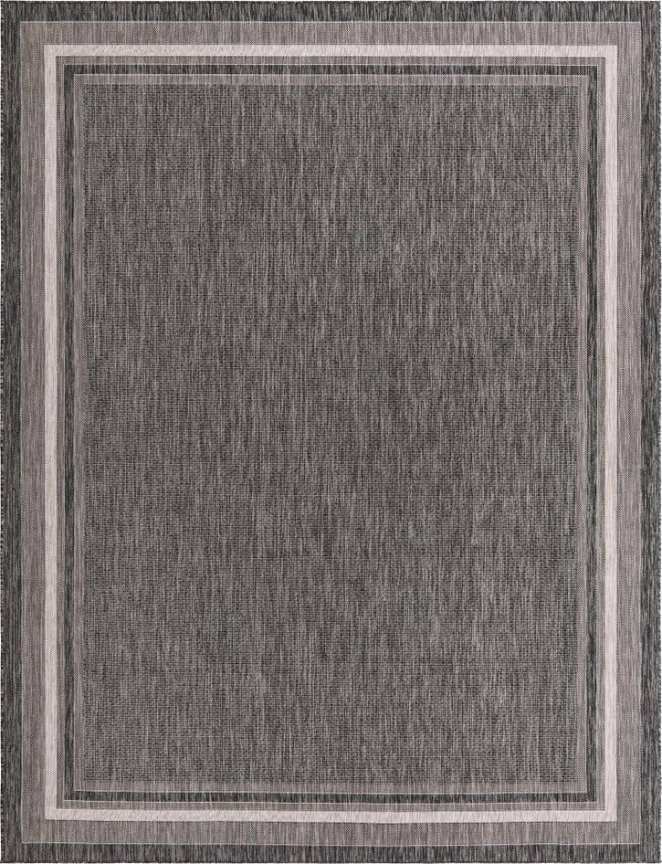Detail image of 10' x 13' Easy-Clean Border Indoor / Outdoor Rug