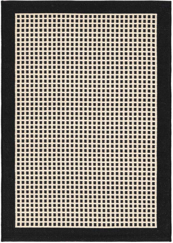 2' x 3' Easy-Clean Border Indoor / Outdoor Rug