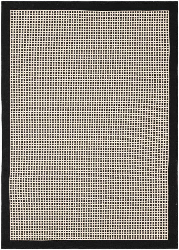 4' x 6' Easy-Clean Border Indoor / Outdoor Rug