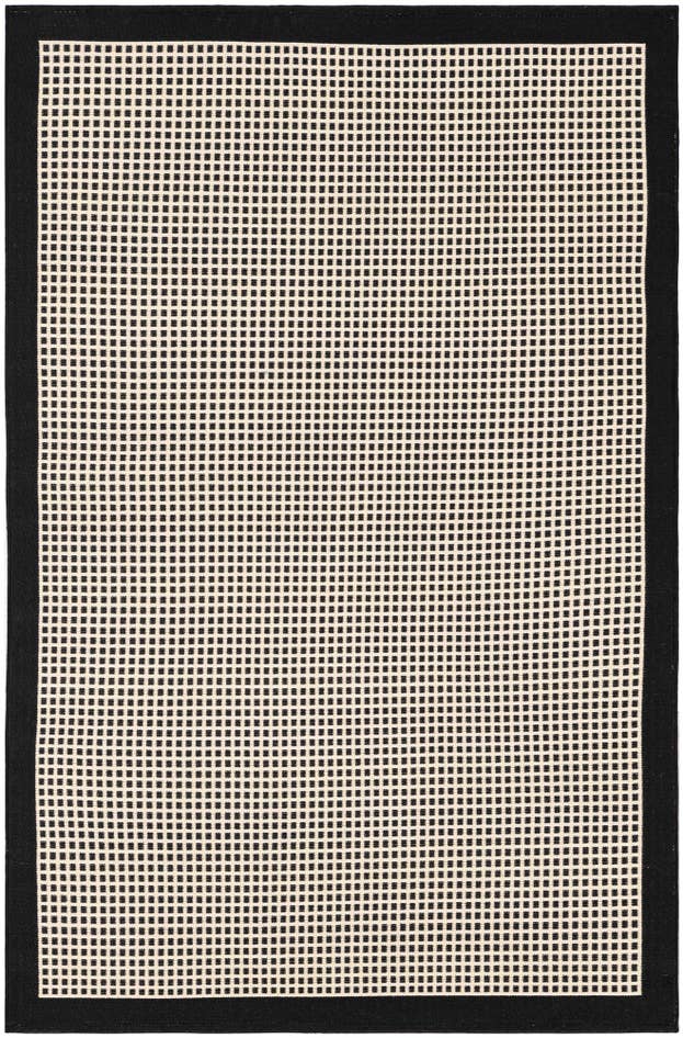 Detail image of 4' x 6' Easy-Clean Border Indoor / Outdoor Rug