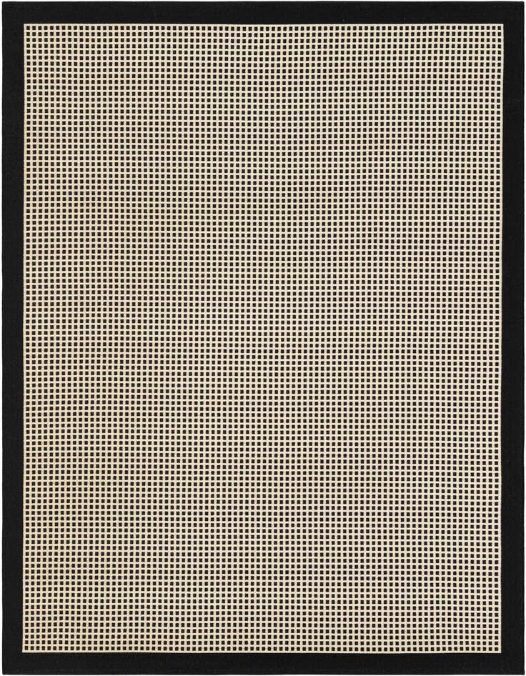 Detail image of 5' x 7' Easy-Clean Border Indoor / Outdoor Rug