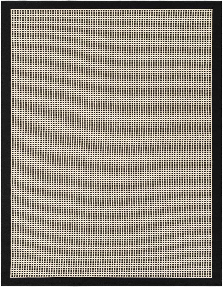 Detail image of 5' x 8' Easy-Clean Border Indoor / Outdoor Rug