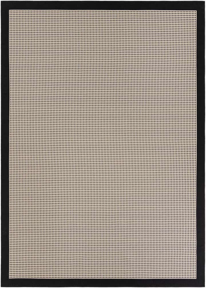 7' 10 x 10' Easy-Clean Border Indoor / Outdoor Rug