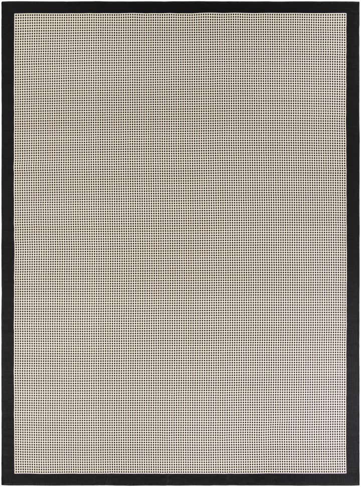 9' x 12' Easy-Clean Border Indoor / Outdoor Rug