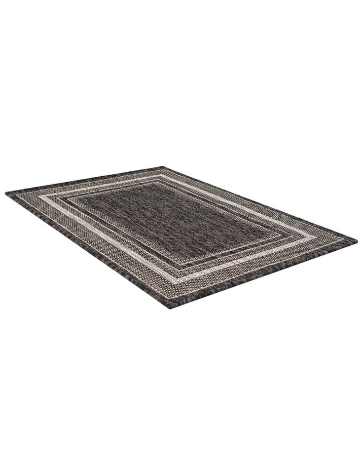 Detail image of 1' 8 x 2' 6  Washable Border Indoor / Outdoor Rug