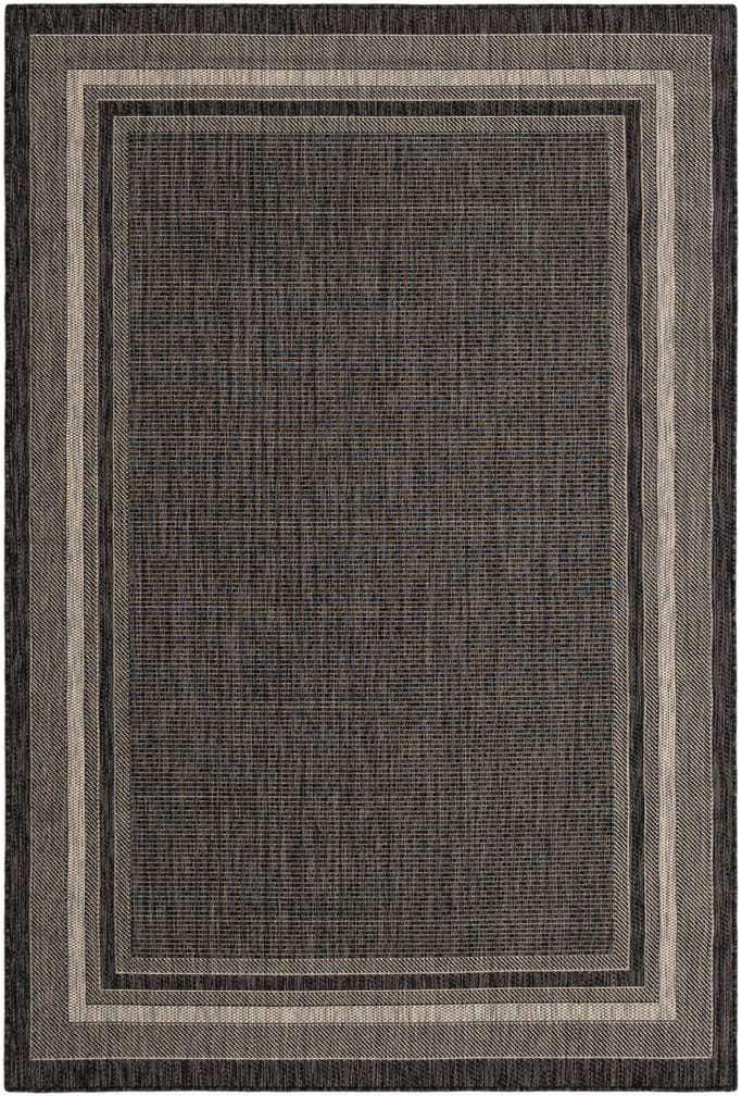 150cm x 225cm Easy-Clean Border Indoor / Outdoor Rug