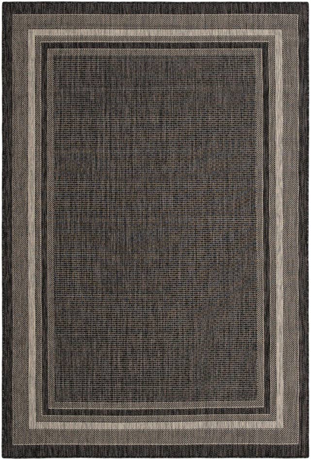 Detail image of 150cm x 225cm Easy-Clean Border Indoor / Outdoor Rug