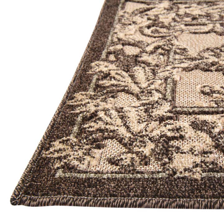 4' x 6' Easy-Clean Botanical Indoor / Outdoor Rug