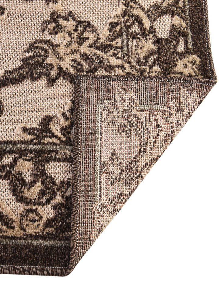 Detail image of 5' x 8'  Washable Botanical Indoor / Outdoor Rug