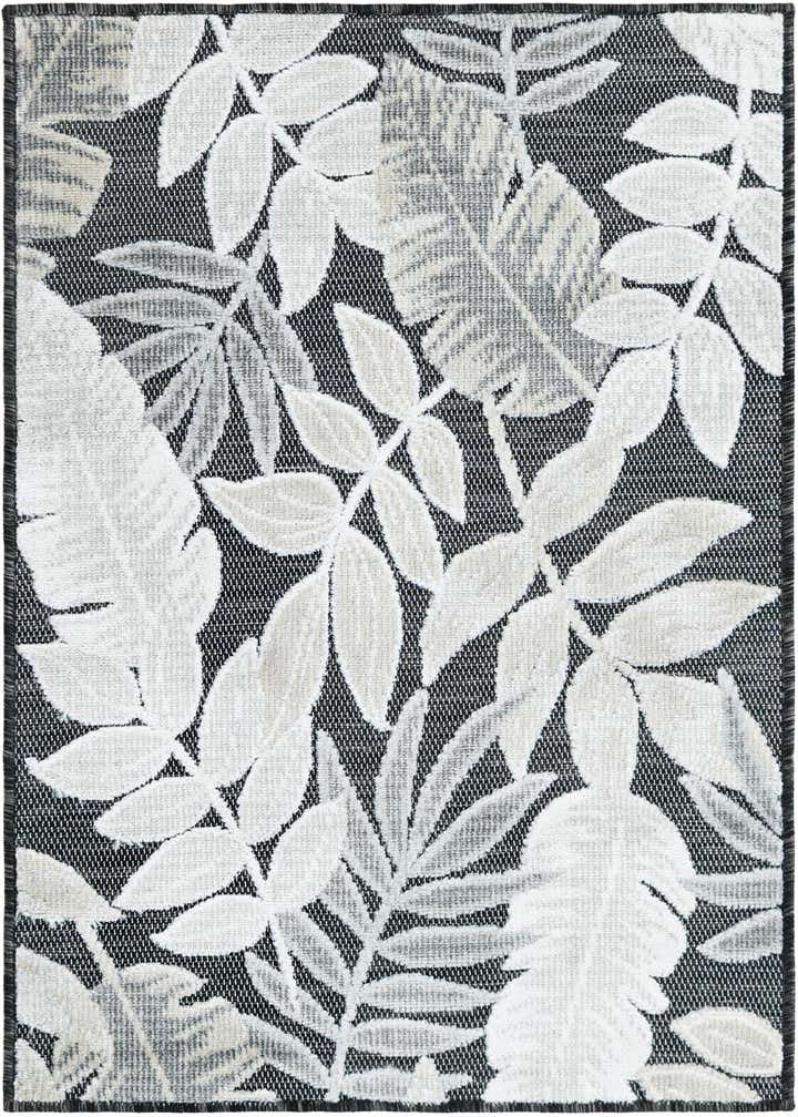 2' 2 x 3' Easy-Clean Botanical Indoor / Outdoor Rug