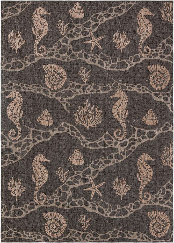 10' x 14' Easy-Clean Coastal Indoor / Outdoor Rug