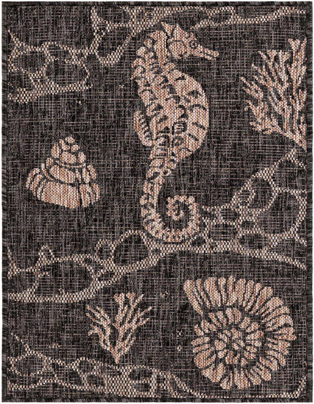 2' x 3' Easy-Clean Coastal Indoor / Outdoor Rug