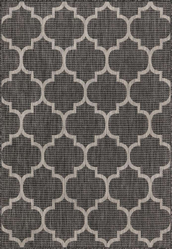 125cm x 185cm Easy-Clean Lattice Indoor / Outdoor Rug
