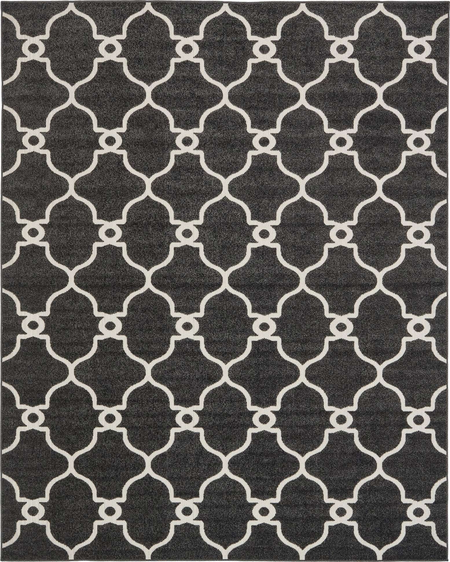 8' x 10' Easy-Clean Lattice Indoor / Outdoor Rug