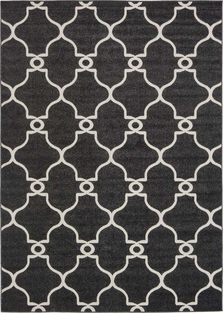 7' x 10' Easy-Clean Lattice Indoor / Outdoor Rug