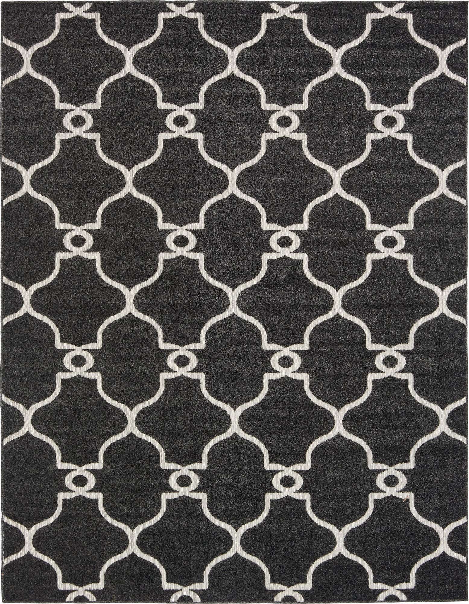 7' x 10' Easy-Clean Lattice Indoor / Outdoor Rug