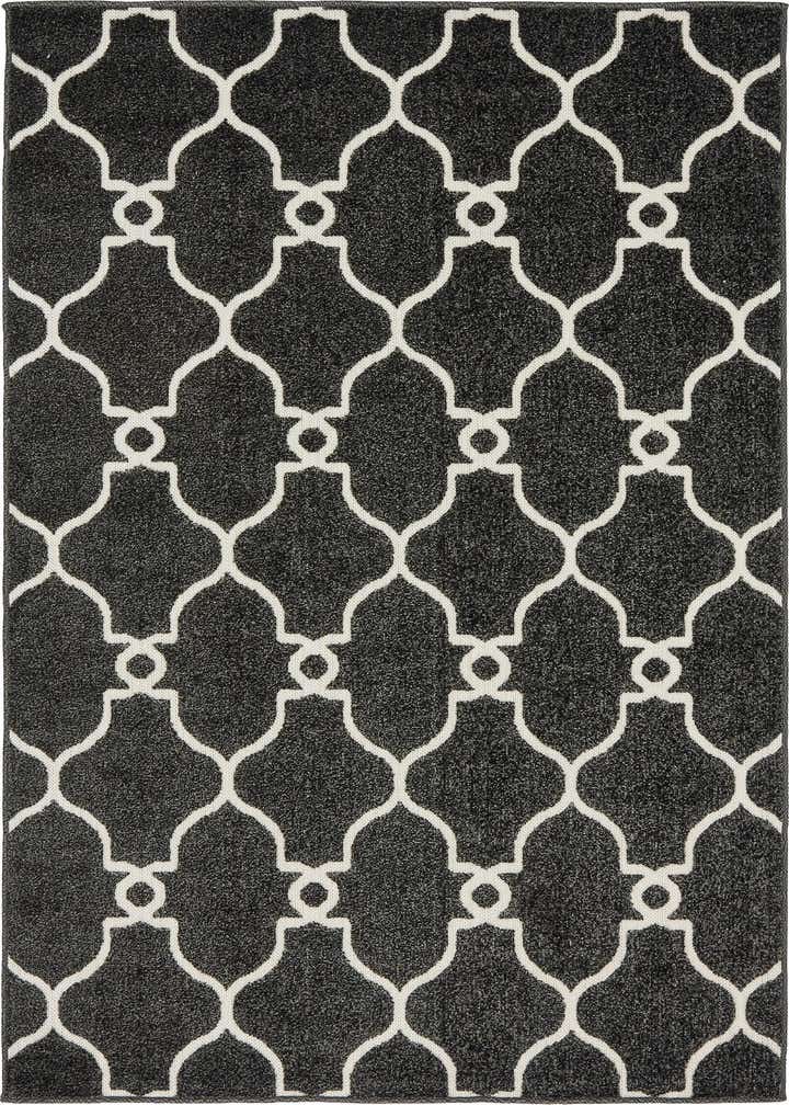 4' x 6' Easy-Clean Lattice Indoor / Outdoor Rug