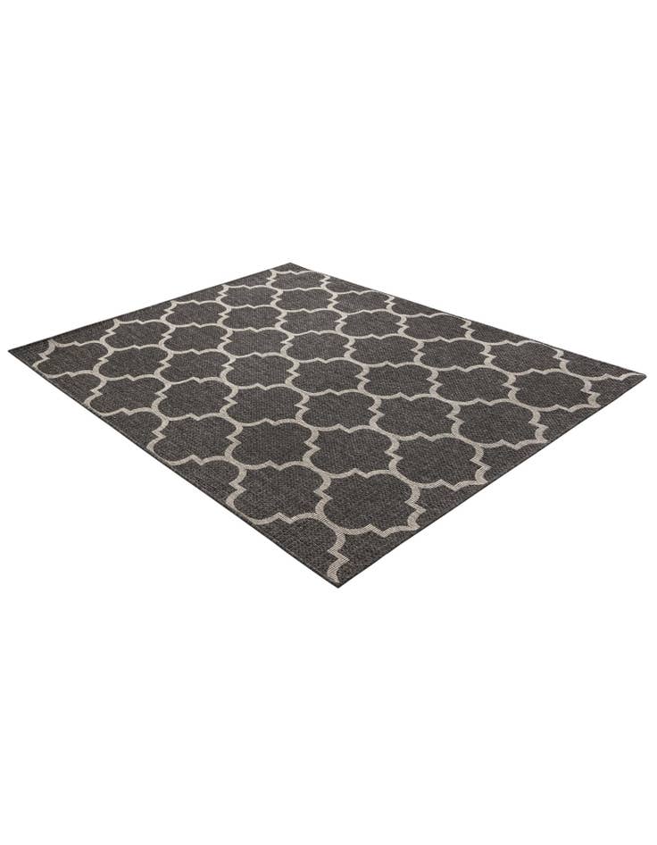 Detail image of 5' 3 x 7' Washable Lattice Indoor / Outdoor Rug