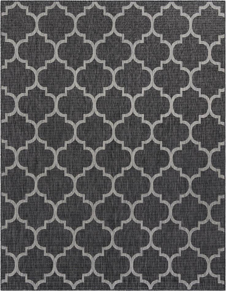 Detail image of 7' 10 x 10' Easy-Clean Lattice Indoor / Outdoor Rug