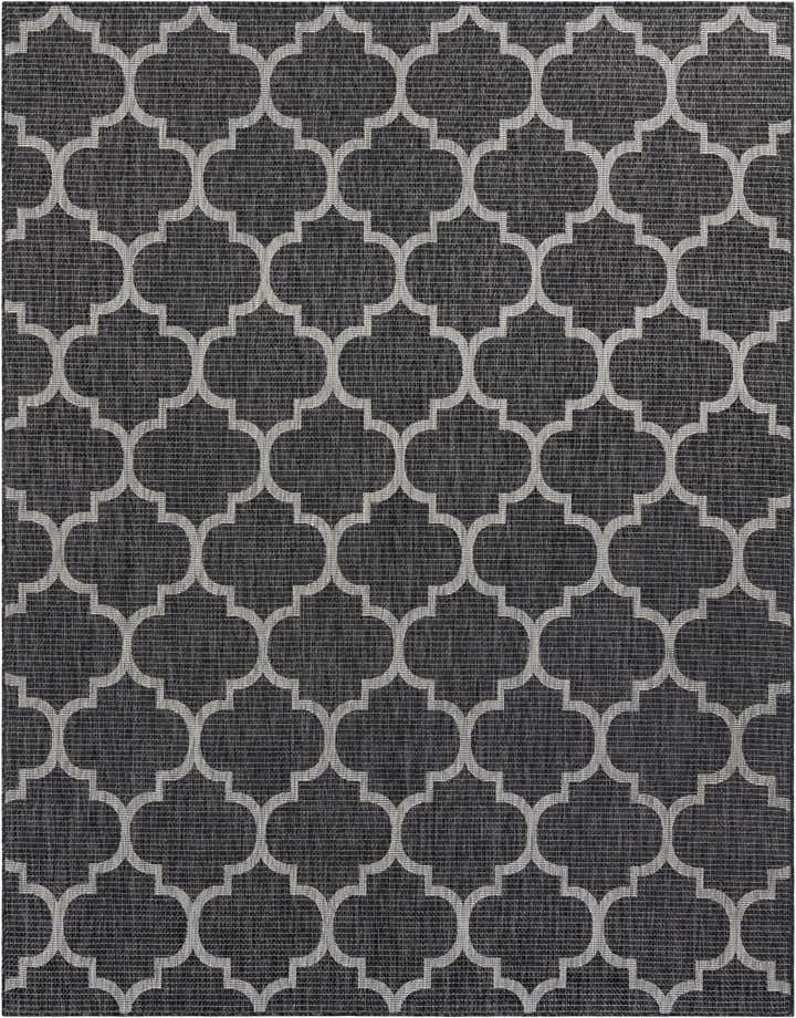 7' 10 x 10' Easy-Clean Lattice Indoor / Outdoor Rug