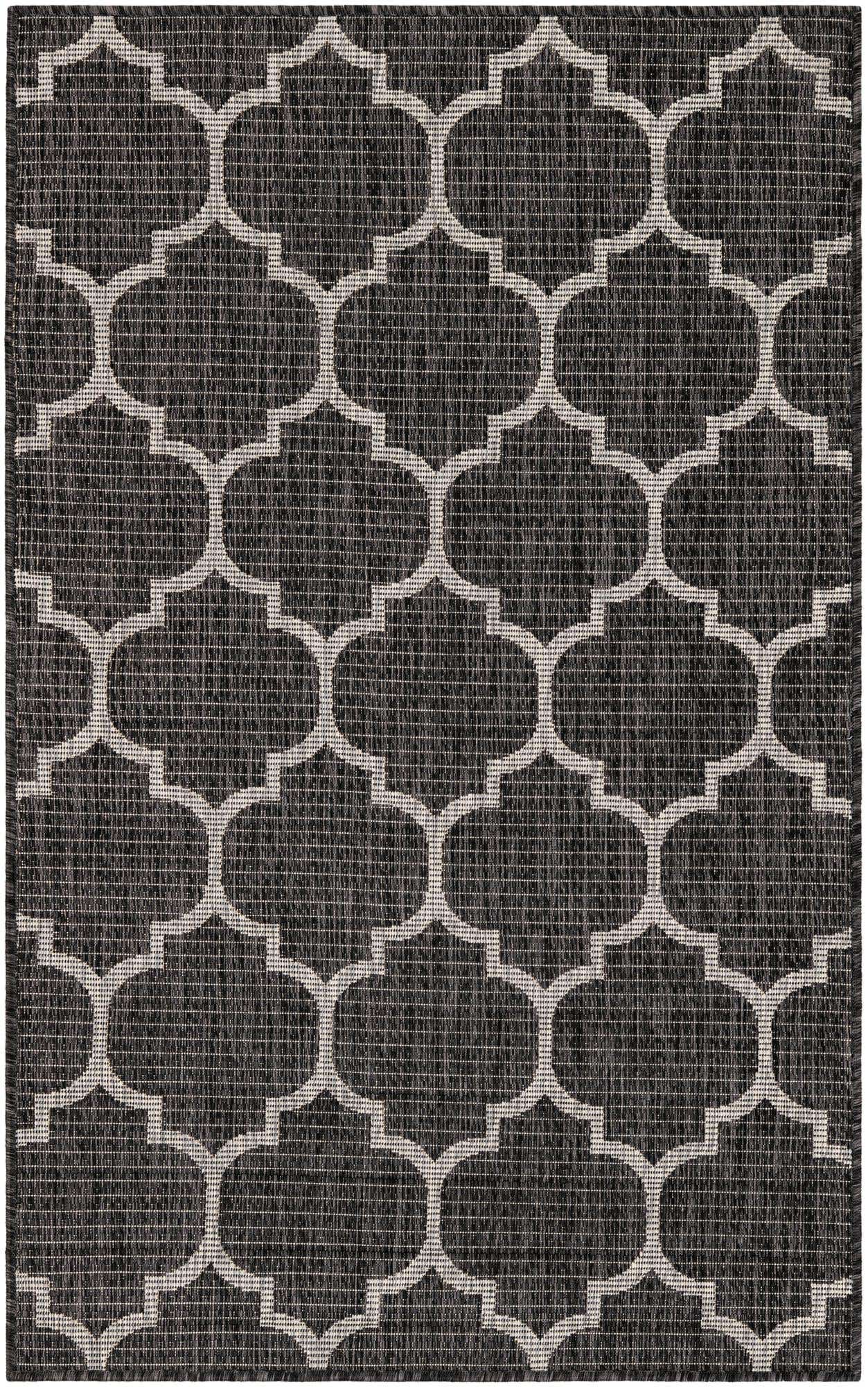 3' x 5' 3 Easy-Clean Lattice Indoor / Outdoor Rug
