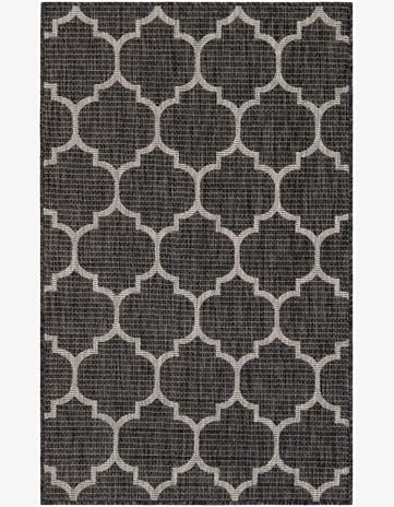 3' x 5' 3 Easy-Clean Lattice Indoor / Outdoor Rug